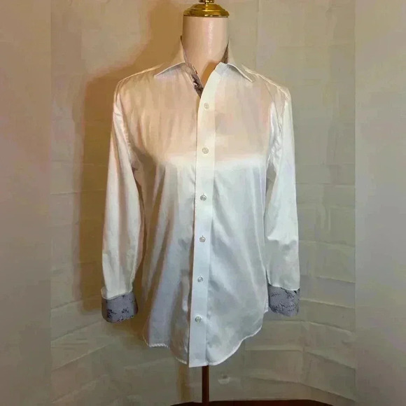 LEVINAS White Classic Shirts - Picture 1 of 7
